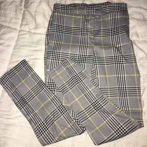 Plaid pants